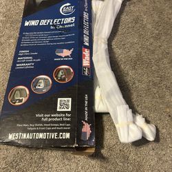 Westin Wind Deflectors- In Channel