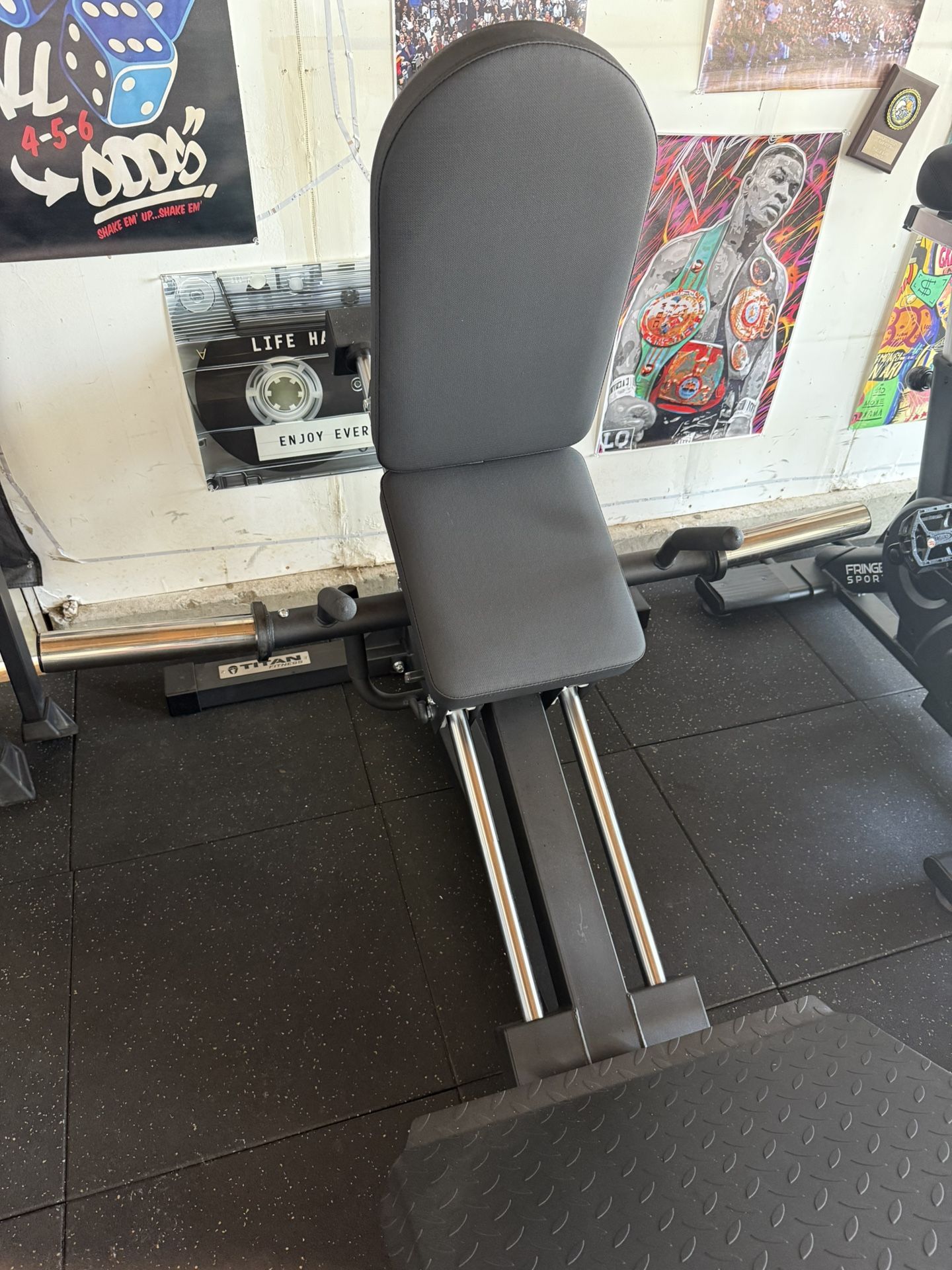 Titan Fitness Hack Squat Leg Press