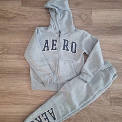Boy Aero Gray Hoodie and Sweatpants Set
