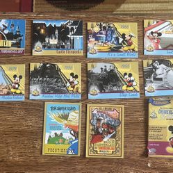 Disneyland 50th anniversary collectible cards 