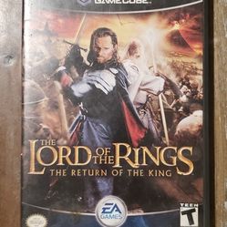 The Lord Of The Rings The Return Of The King Game Cube 
