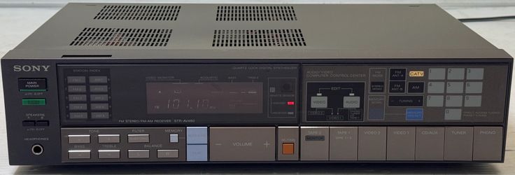 Vintage Sony STR-AV460 FM Stereo FM/AM Receiver TESTED WORKING