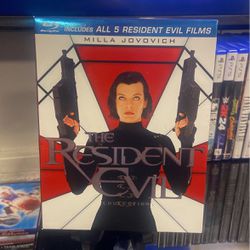 Resident Evil Blu Ray Box Set 