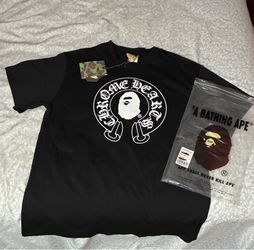 Bape shirt x chrome hearts