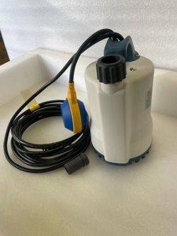 SONGJOY 1/2 HP Submersible Sump Pump 2250GPH Utility Water Pump with Float Switch For Swimming Pool Pond Basement Drainage Garden Irrigation Water