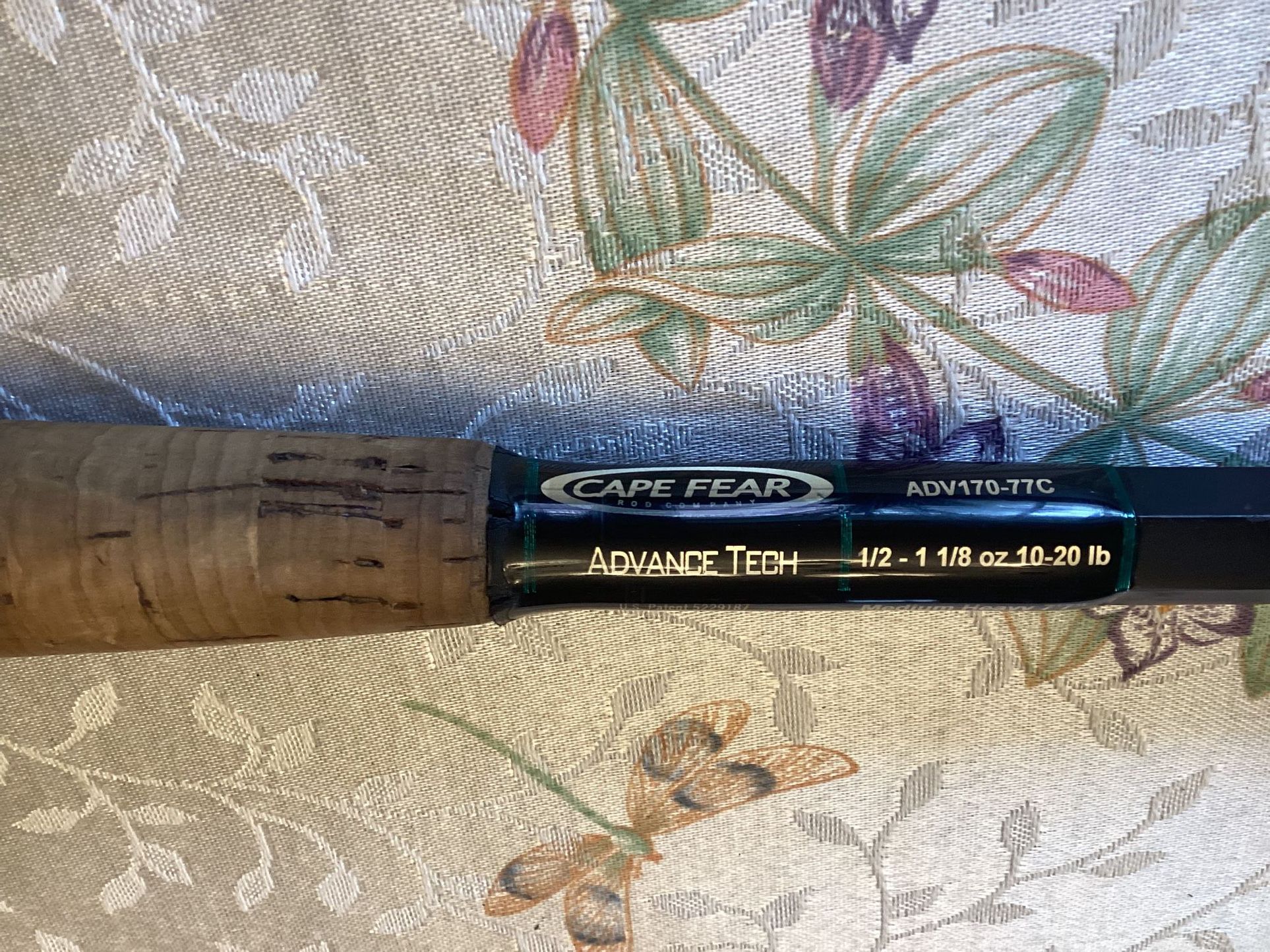 Fishing  Very rare Cape Fear Medium Heavy 7’ 7”conventional Rod