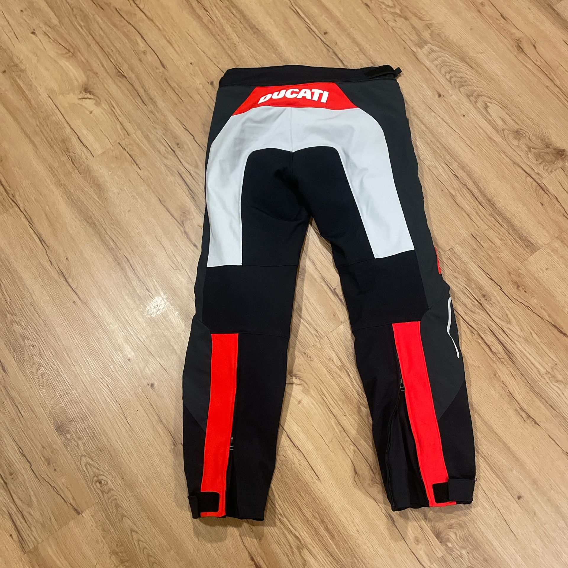 For Sale: Ducati Black and Red Motorcycle Trousers