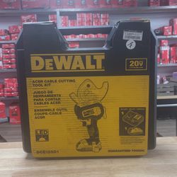 DEWALT 20V MAX Cordless ACSR Cable Cutting Tool, (1) 20V 2.0Ah Battery, and Charger