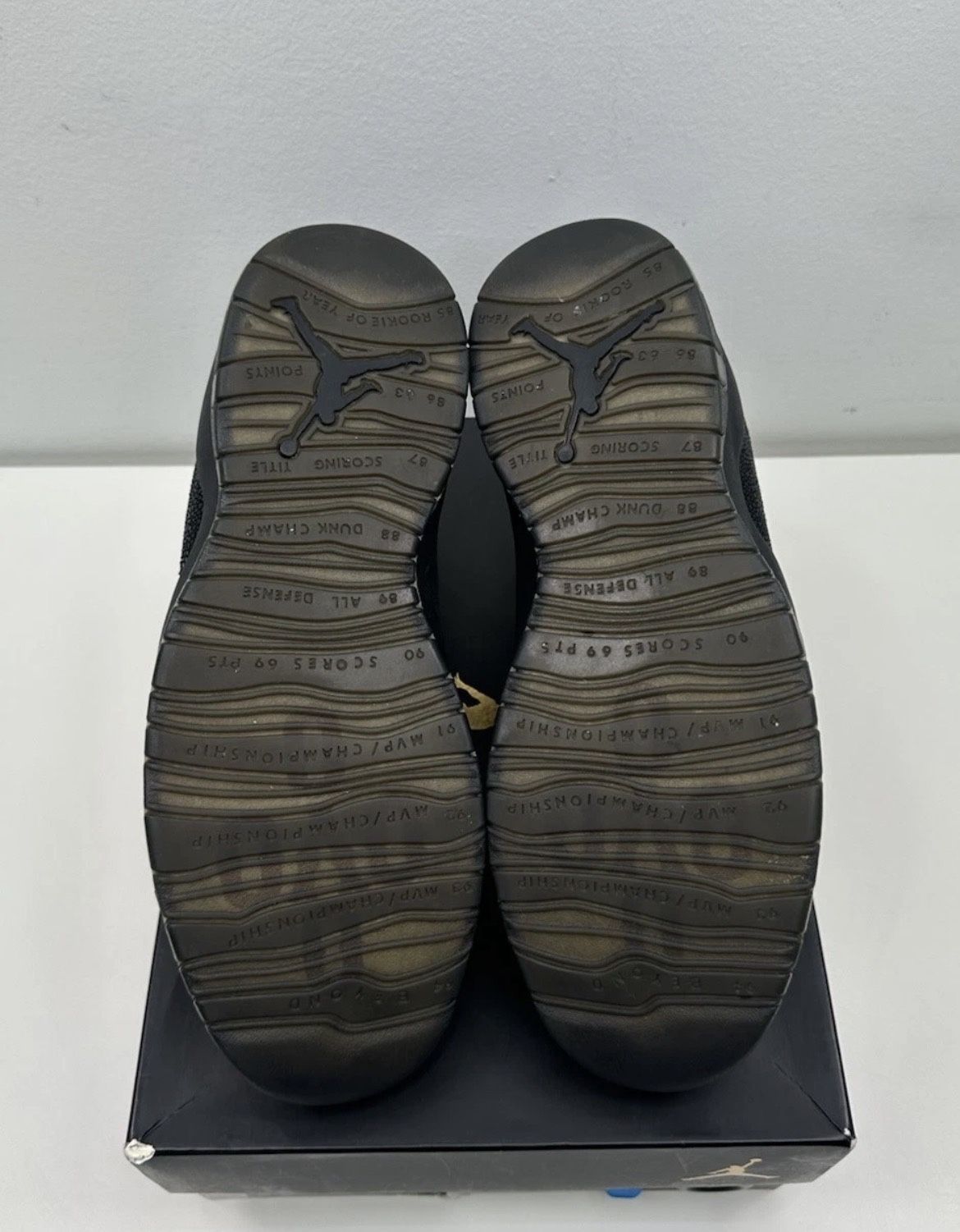 JORDAN OVO 10s STINGRAY Sz 12