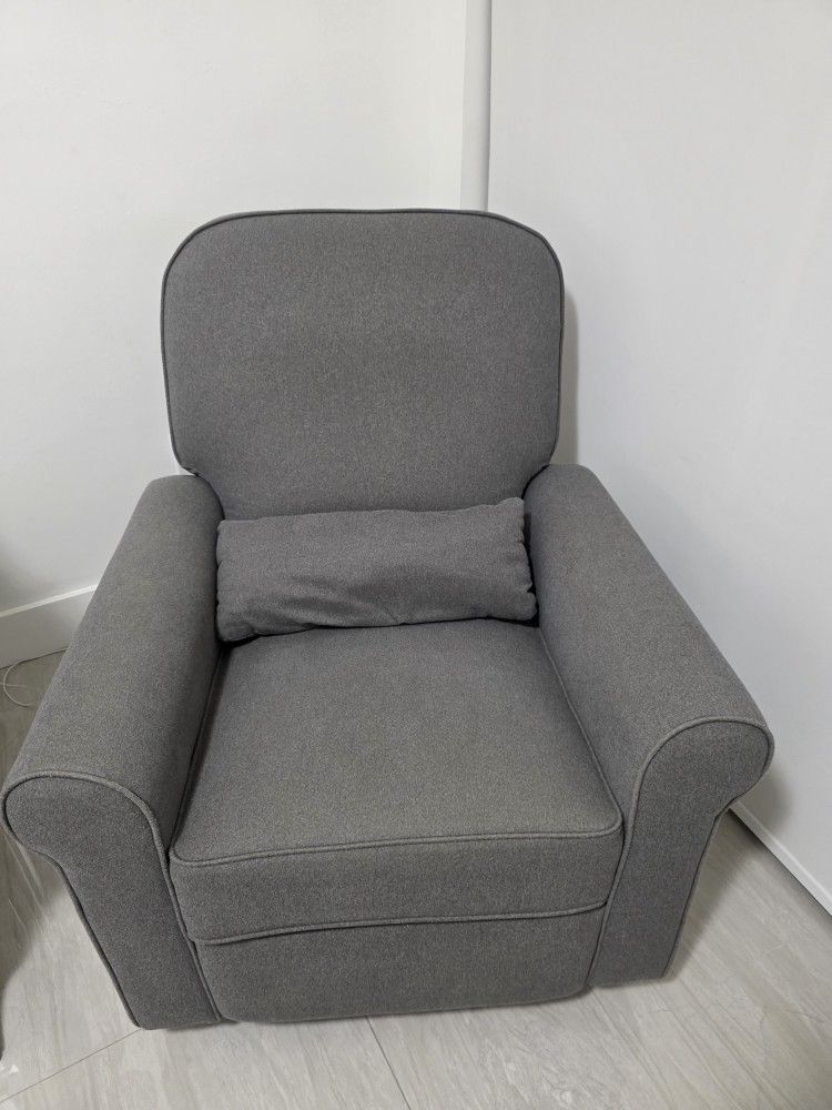 Nursery glider chair Gray PICKUP ONLY