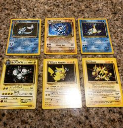 Vintage Pokémon Cards