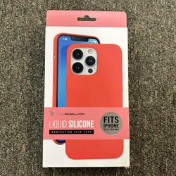 iPhone 12 Pro Max, 13 Pro Max, 13 Pro, 13 Red Silicone Case