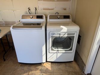 LG Washer and Electric Dryer