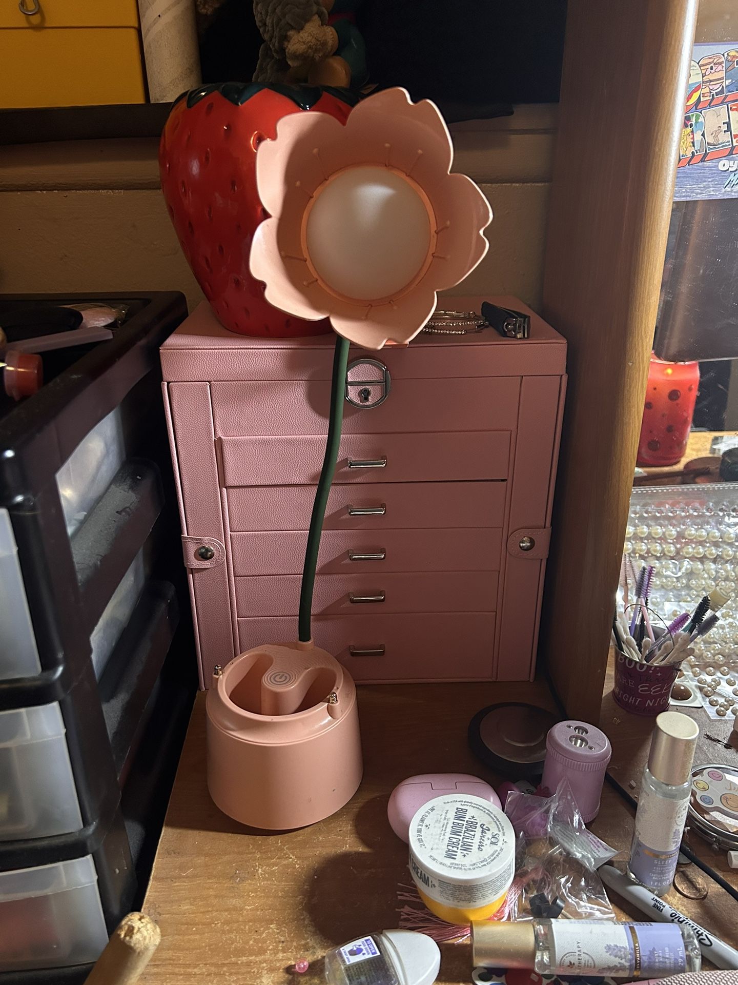 flower desk lamp