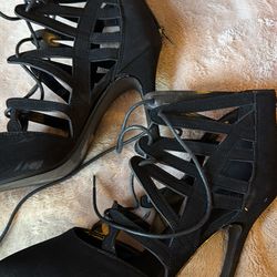 Black heels