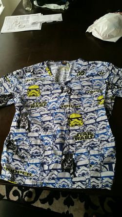 Star wars scrub top