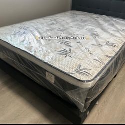 ✨Sleep Comfortably Mattress✨ Mattress pillow top 🟢Queen $150 🟡Full $130 🟠Twin $120 🔴King $260 🔵Cal king $260 ☑️Delivery available $30🚚