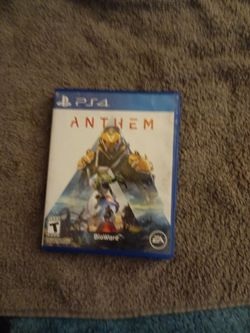 PS4 ANTHEM CD GAME