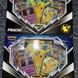 Pokemon Pikachu V Boxes