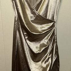 Gold Mini-dress