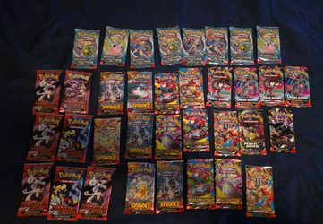 35 single Packs Pokemon