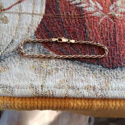 14k Yellow Gold Bracelet 