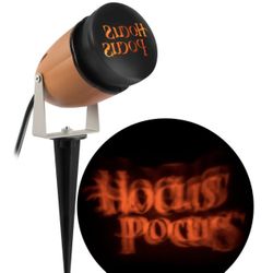 Disney HOCUS POCUS LED SHADOWWAVES Projection Halloween / Holiday Decor / RIPPLING EFFECT