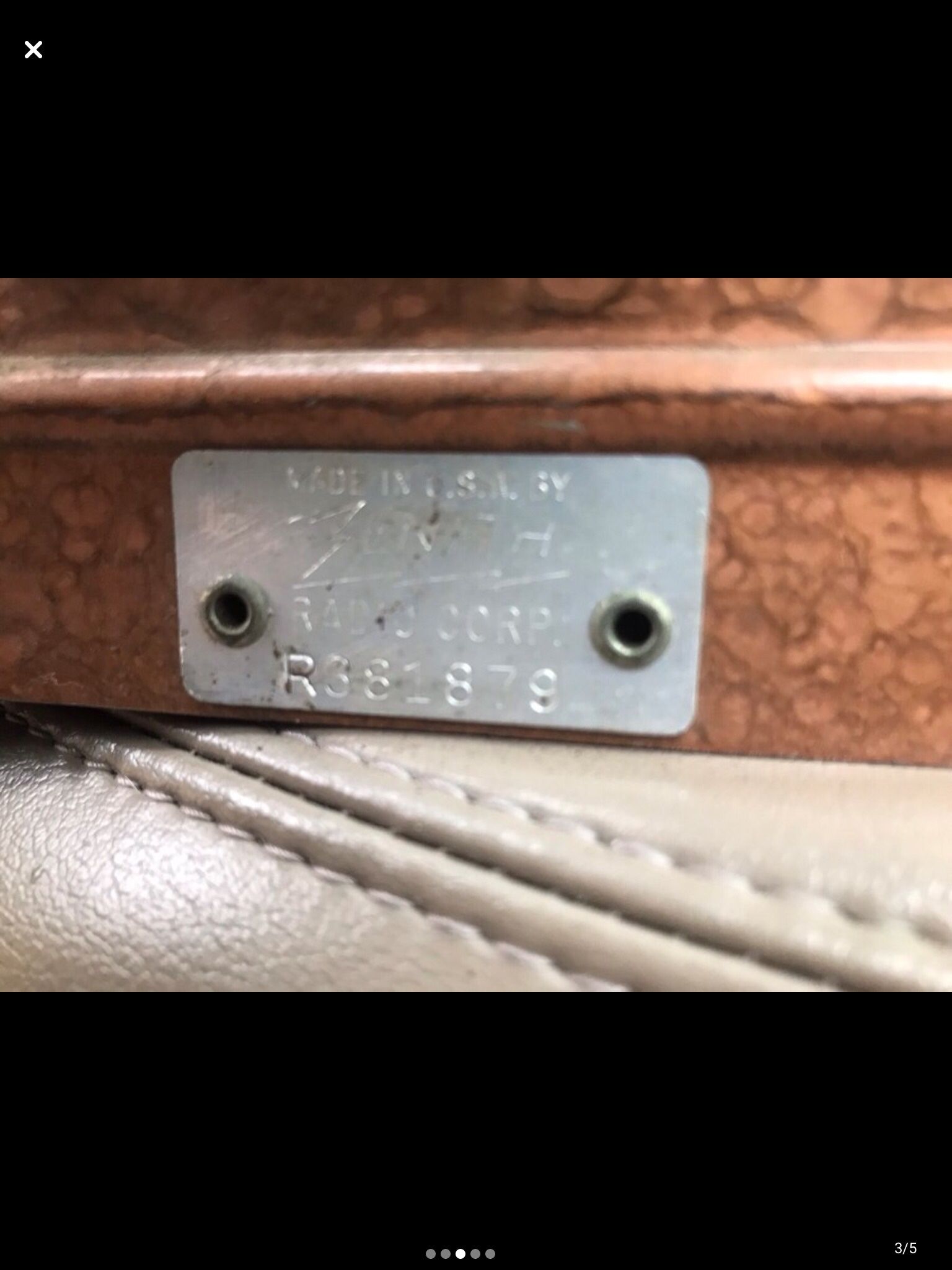 Vintage Zenith Radio Parts