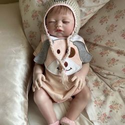 Reborn baby doll - full silicone body