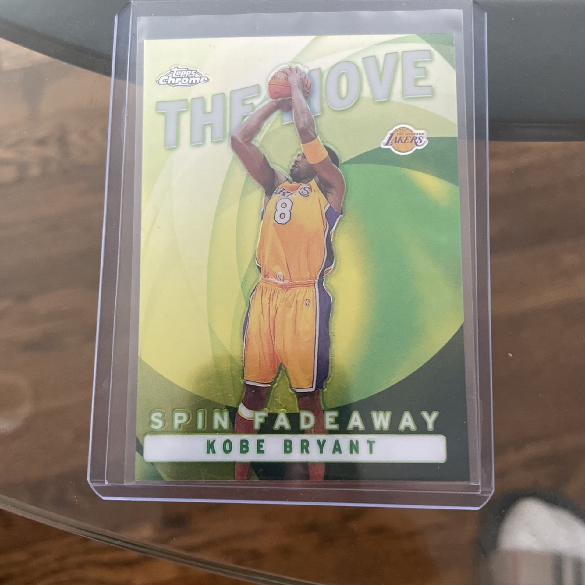 Kobe Bryant The Move Spin Fadeaway Card