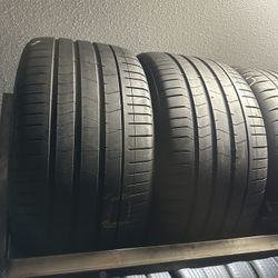 PAIR OF TIRE 285 40 19 PIRELLI 85% LIFE