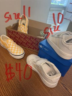 Girl New Adidas Shoes & Girl Van Shoes