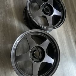 (2) Desmond Regamaster Marquis Promoda 17x8.0+35, 5x114 Black 