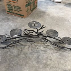 Metal Candle Holder $5