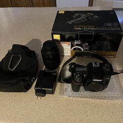 Nikon camera D7500 18-140mm  VR Kit