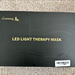 Lanieney Red Light Therapy for Face, 7 Colors Red Light Therapy Mask with Near-Infrared 850nm