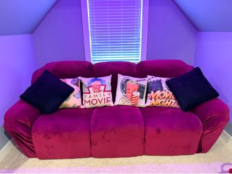 Power recliner three seater sofa.