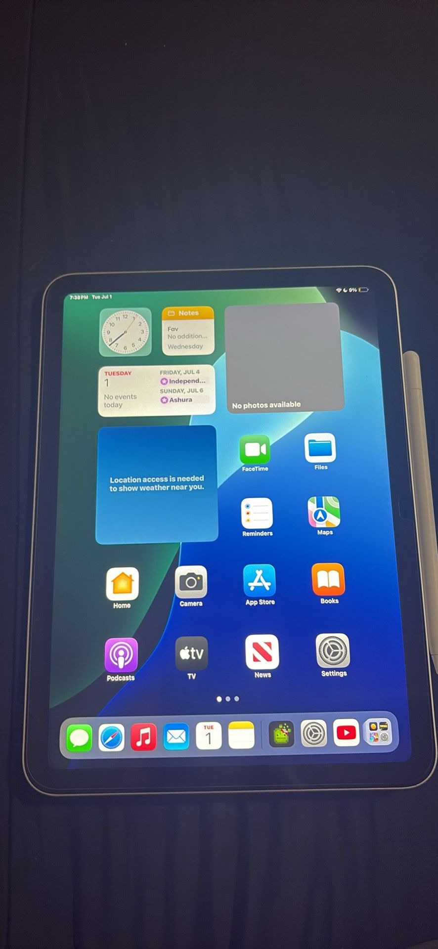 APPLE IPAD A14 W APPLE PEN 11TH GEN