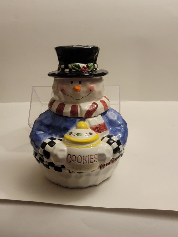 Snowman Cookie Jar