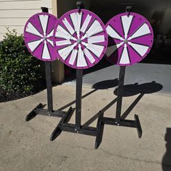 Spinning Wheel; Trade Show Game of Chance Wheel