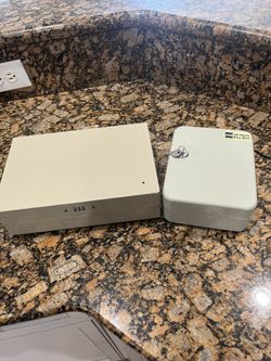 Metal Key Box And Small Money Box