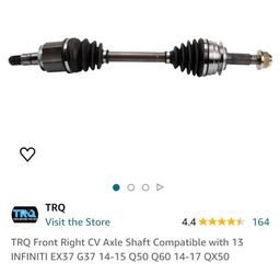 trq axle infinity new