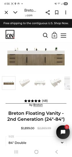 New 2 Generation Floating Vanity 