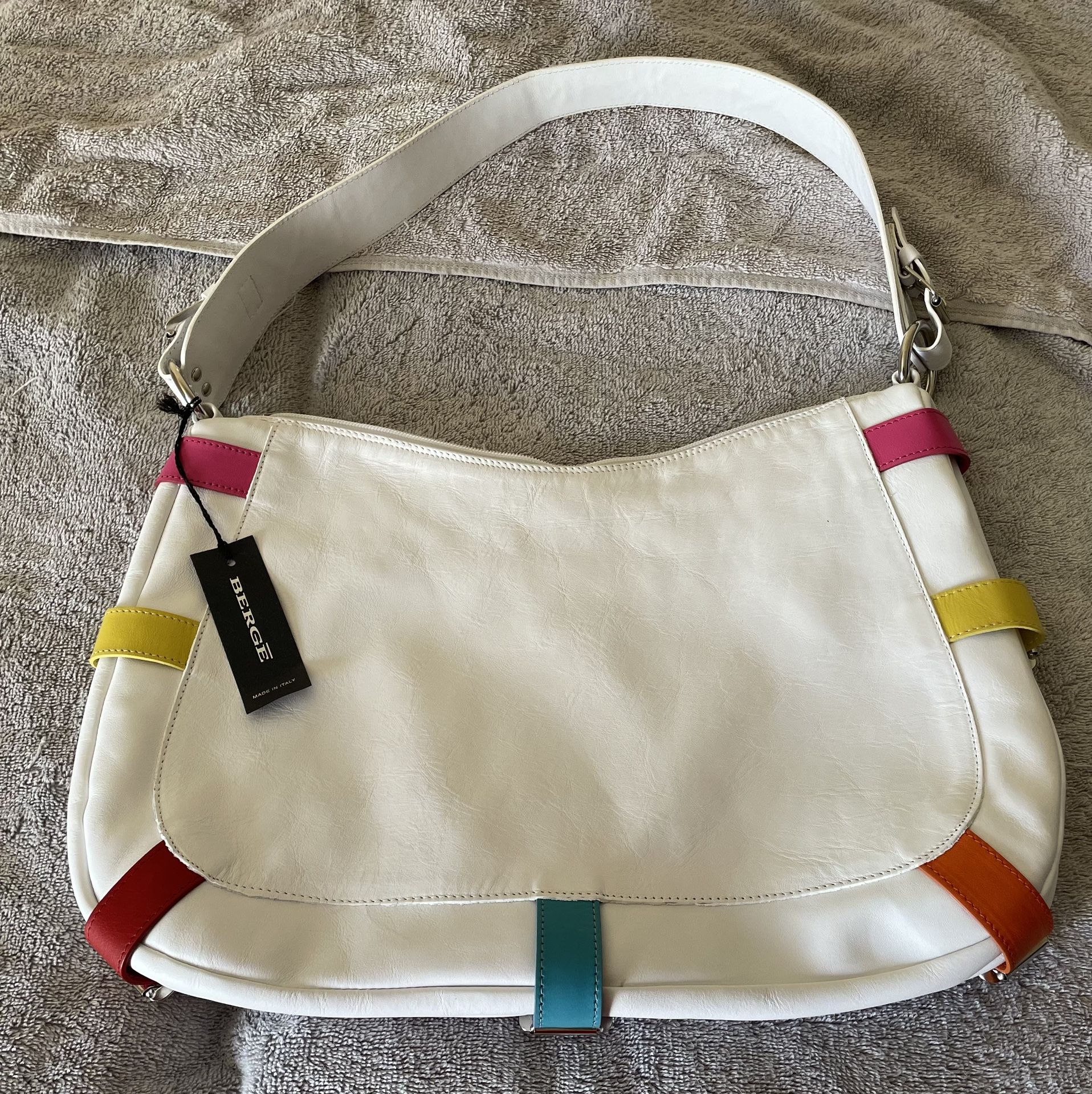 Berge Italian Leather Handbag