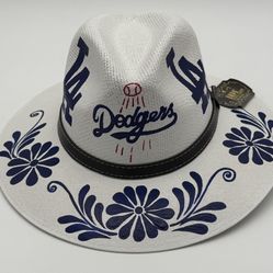 LA Dodgers Hat NEW, this hat is hand painted.