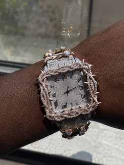 Cartier VVS  iced out Passes diamond tester