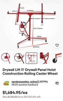 Portable Sheet Telescopic Lifting Frame Carpenter ceiling Lifting Table Shelf