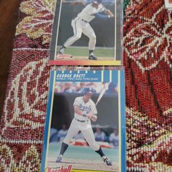 George Brett Baseball Cards Lot 