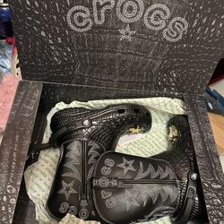Croc Cowboy Boots