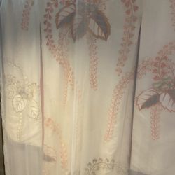 Vintage Embroidered Japanese Uchikake White Shiromuku Wedding Kimono 